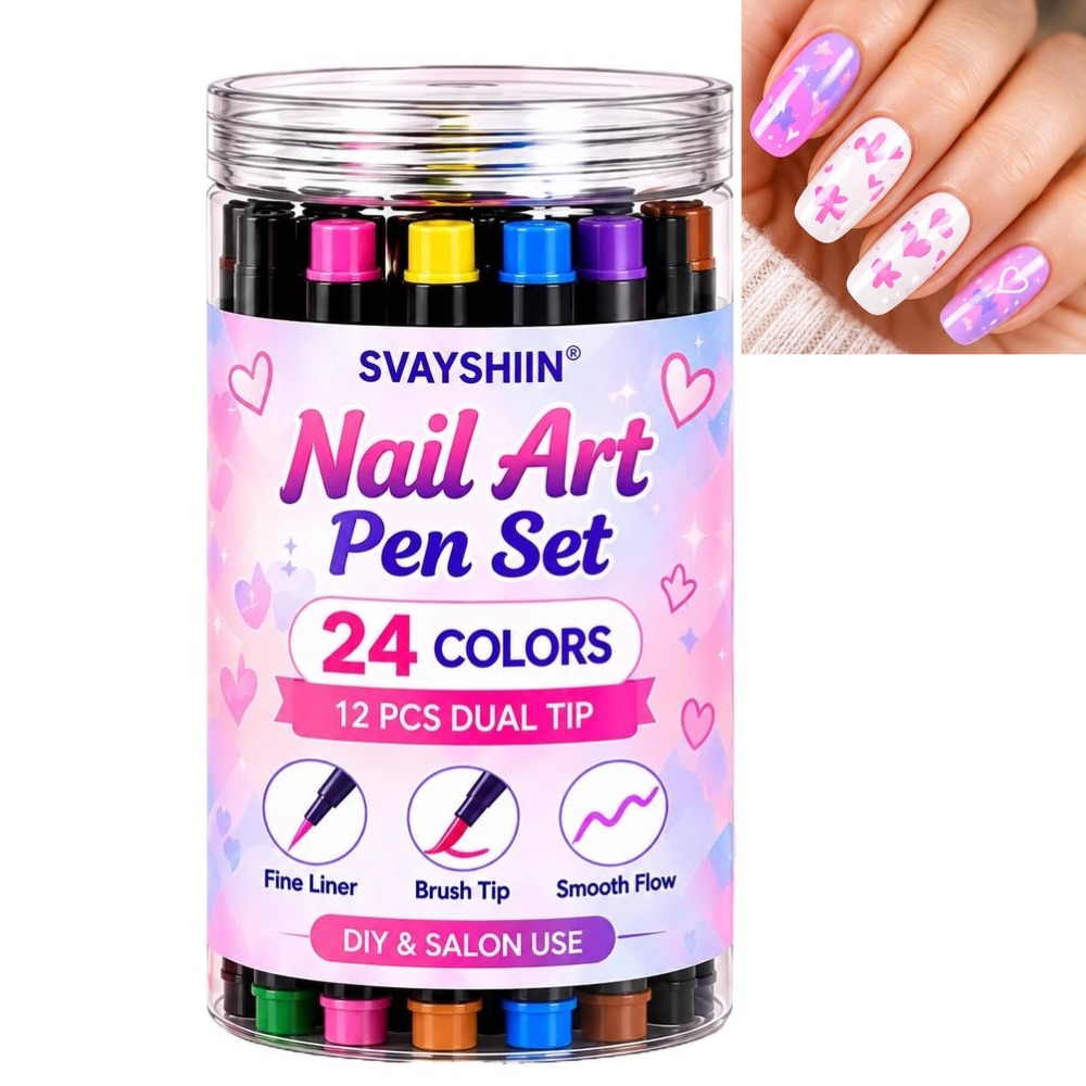 Copic Marker Sketch - ปากกาเพ้นท์เล็บ 12 ชิ้น หัวคู่ 24 สี