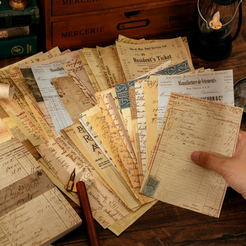 100 แผ่น Vintage INS ดอกไม้รูป - Ink Blotter Paper บทวิจารณ์และราคา