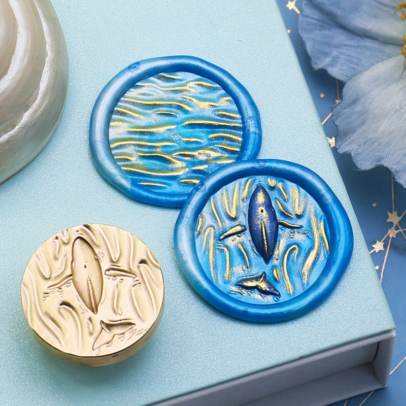 ตราประทับขี้ผึ้งลายดอกไม้น้ำ ซ - Wax Seal Stamp Set บทวิจารณ์และราคา