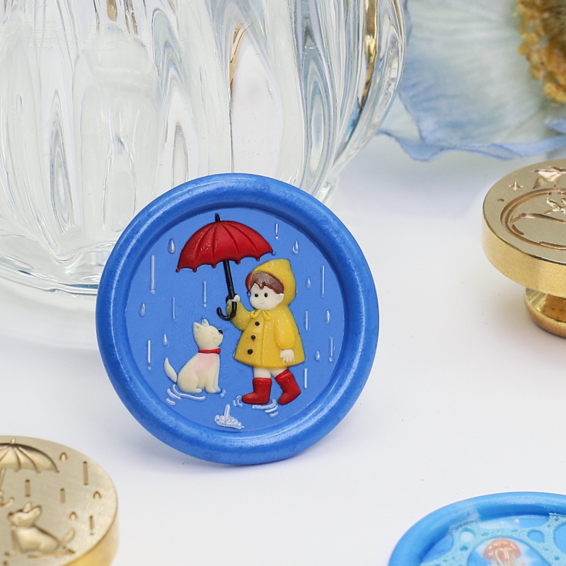 ตราประทับขี้ผึ้งลายดอกไม้น้ำ ซ - Wax Seal Stamp Set บทวิจารณ์และราคา
