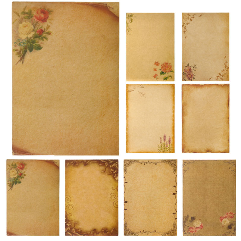 16 ชิ้น Vintage กระดาษเขียนเก่ - Ink Blotter Paper บทวิจารณ์และราคา