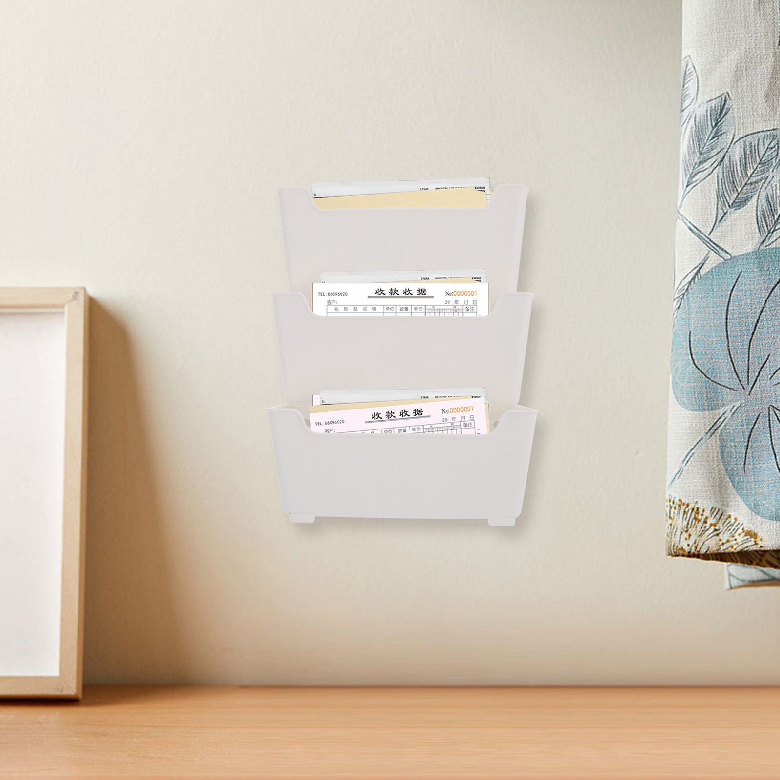 1 ชุด ที่จัดระเบียบเอกสารแบบติ - Magazine Holder Rack บทวิจารณ์และราคา