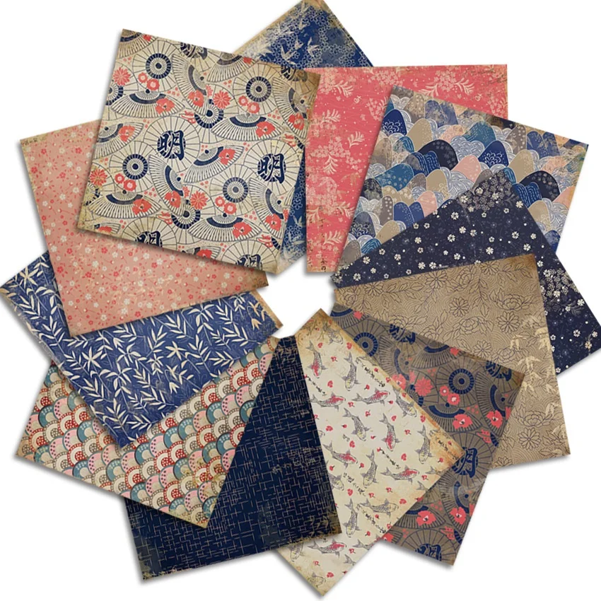 24 แผ่นวินเทจสไตล์ญี่ปุ่นหัตถก - Ink Blotter Paper บทวิจารณ์และราคา