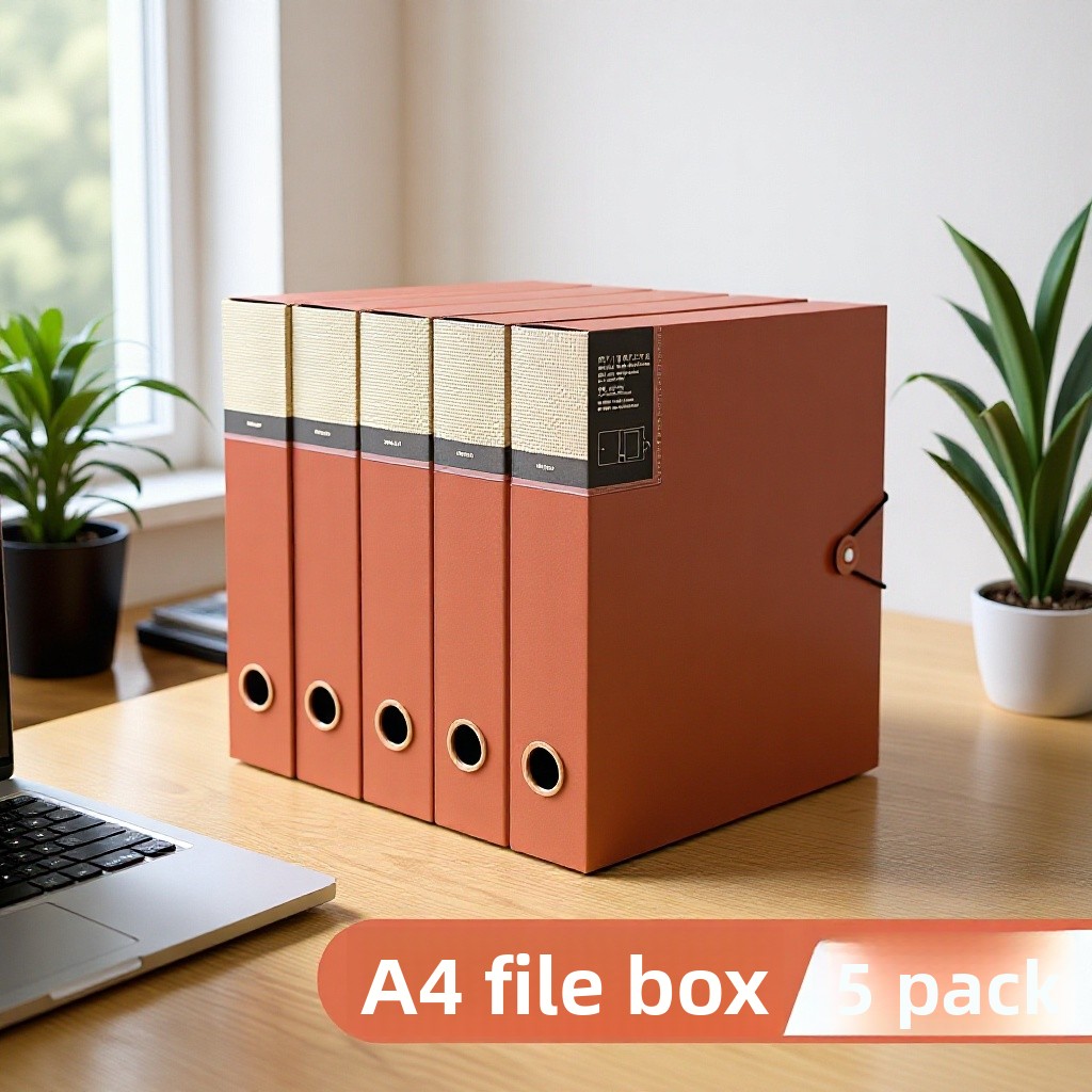 ชุดกล่องเก็บเอกสารแบบดึง A4 จำ - Archive Box Set บทวิจารณ์และราคา