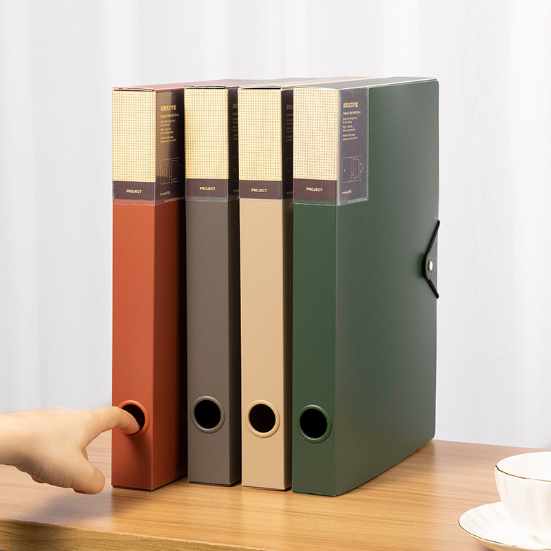ชุดกล่องเก็บเอกสารแบบดึง A4 จำ - Archive Box Set บทวิจารณ์และราคา