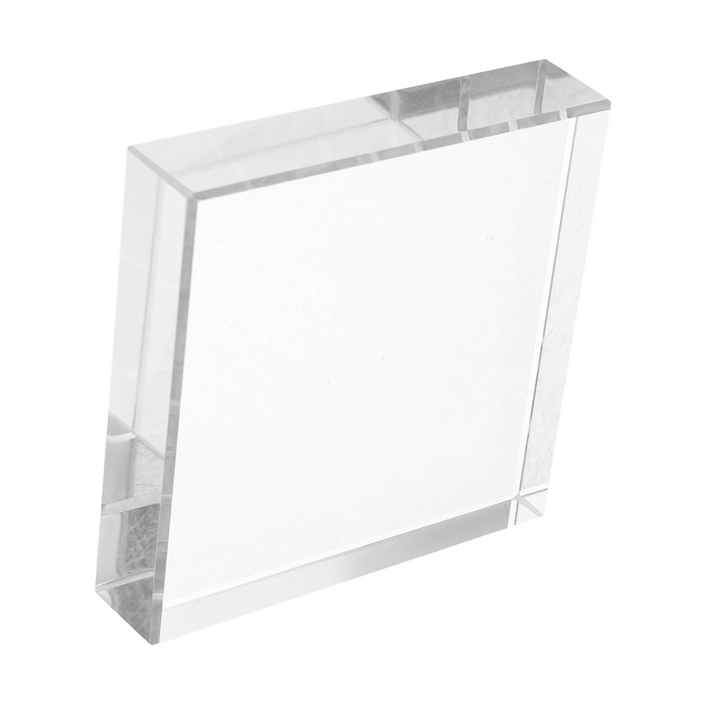 ทับกระดาษคริสตัลใสทรงสี่เหลี่ย - Paper Weight Crystal บทวิจารณ์และราคา